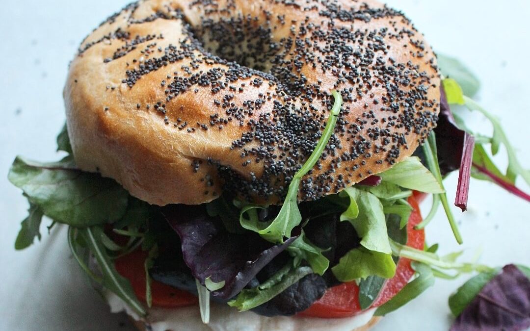 Vegan Cheese Bagel
